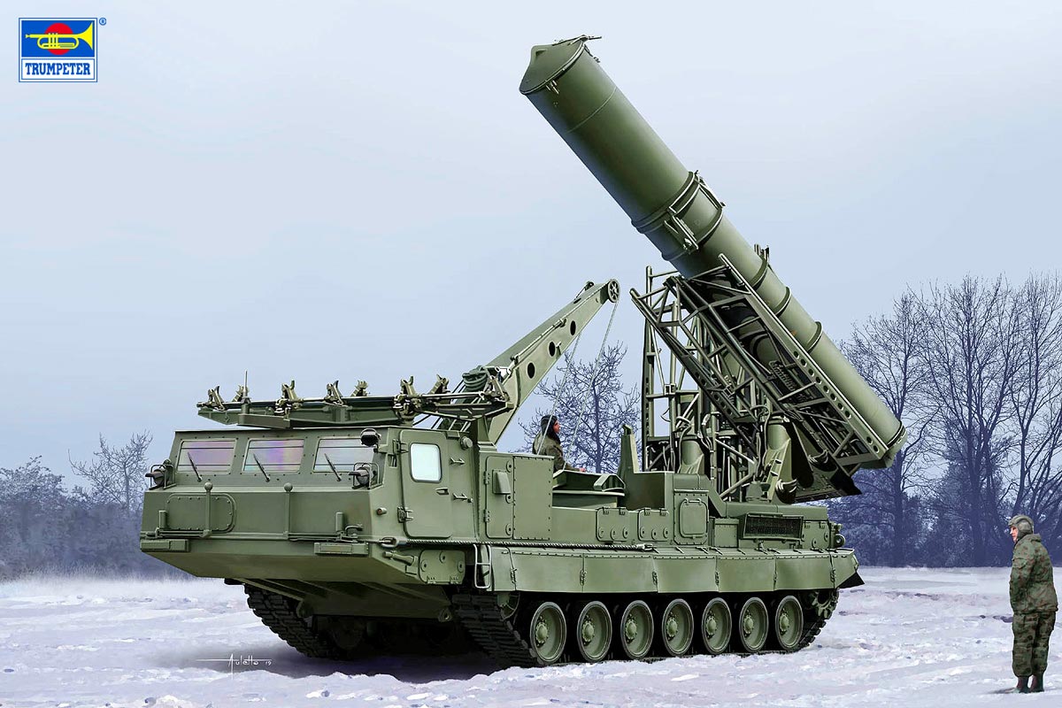 09521 トランペッター 1/35 ロシア連邦軍 S-300V '9A85 グラディエーター'  地対空ミサイルシステム