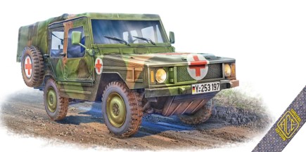 1/35 四輪駆動 0.5t小型軍用車 イルティス 救急車