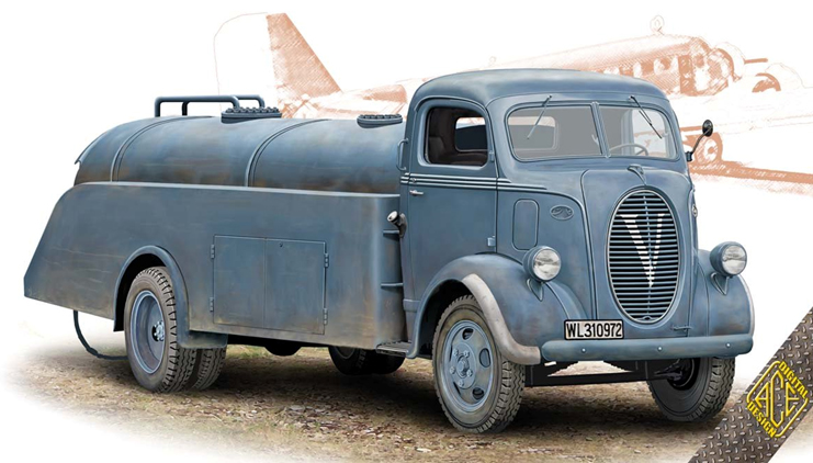 1/72 COE 給油車 1939年型鹵獲車
