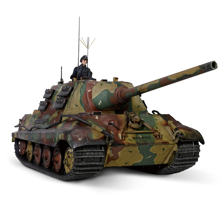 1/32 WW.II ドイツ軍 駆逐戦車 ヤークトティーガー ヘンシェルタイプ 完成品