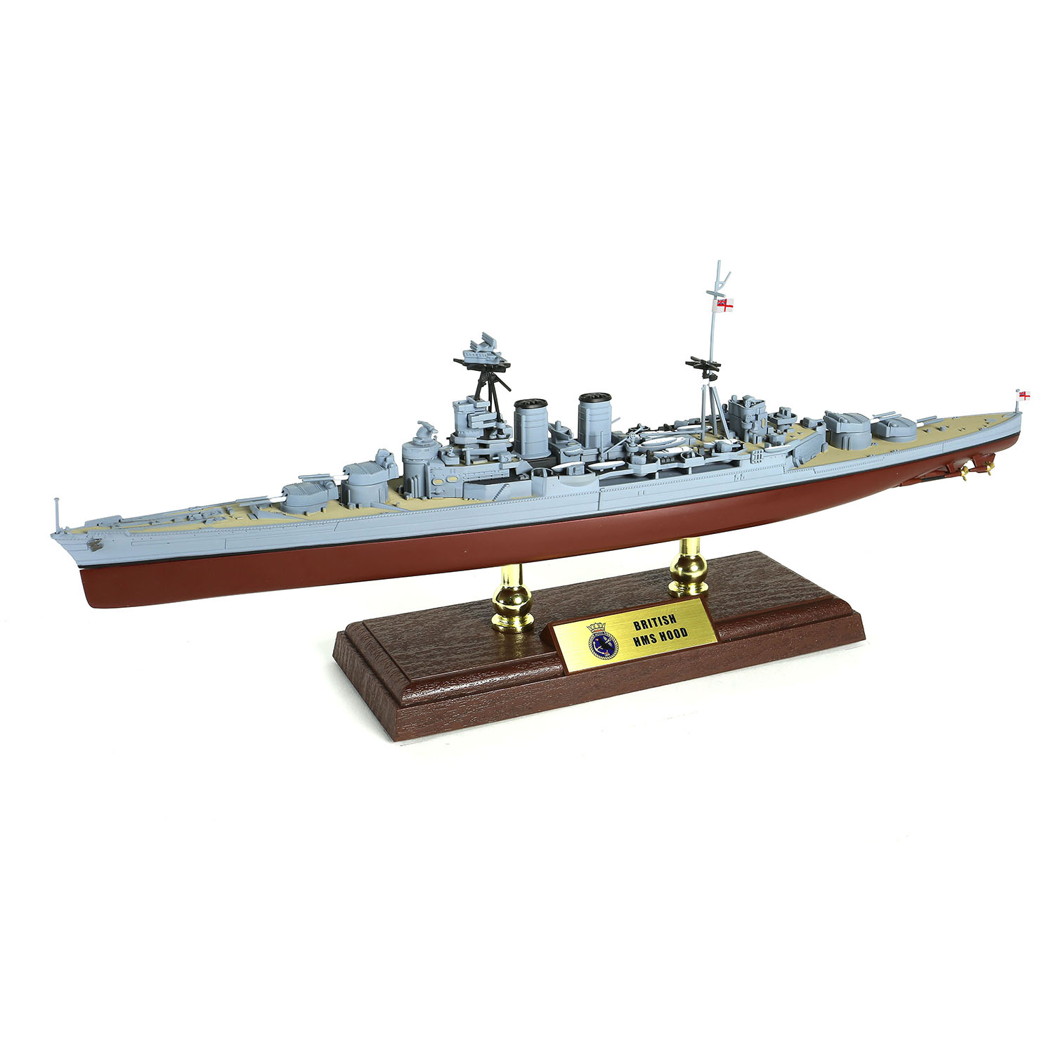 1/700 WW.II イギリス海軍 巡洋戦艦 フッド (フルハル仕様) 完成品