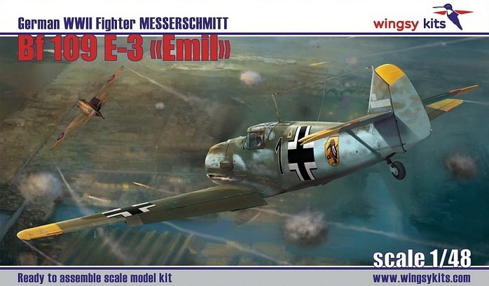 WNKD5-08 ウイングジーキット 1/48 Bf109E-3 「エミール」