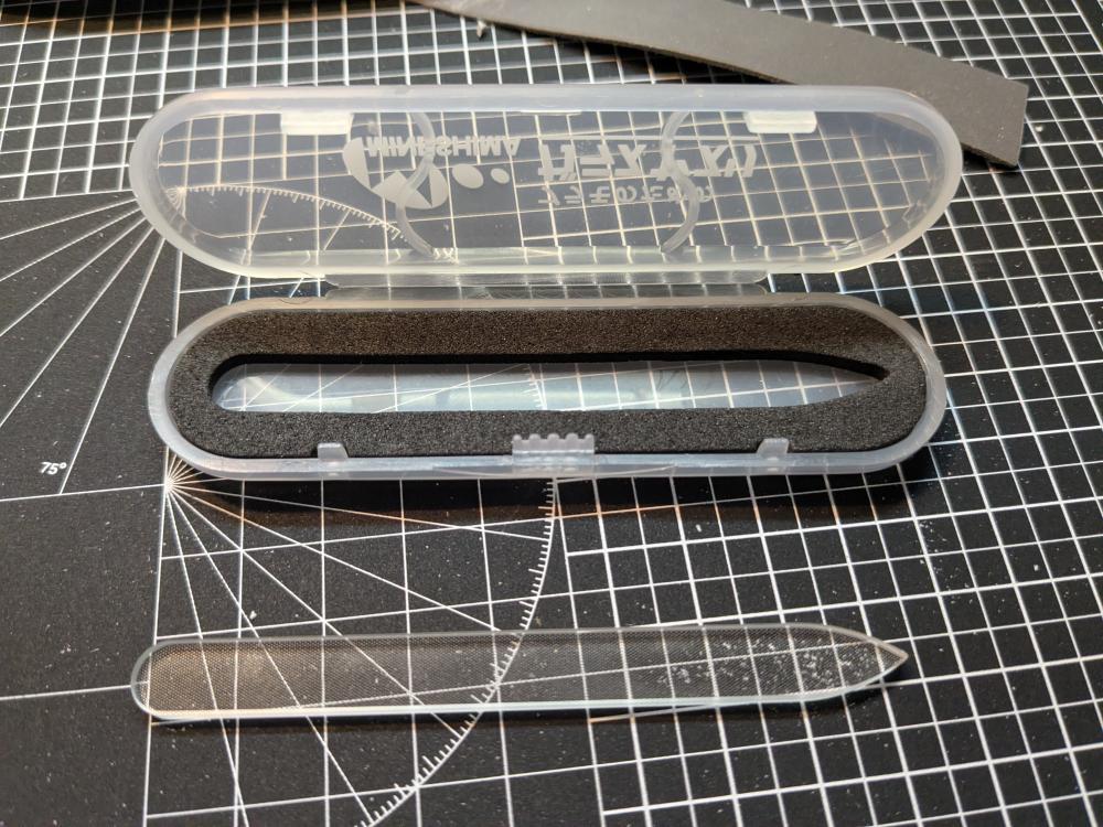 プラモのためのガラスヤスリ