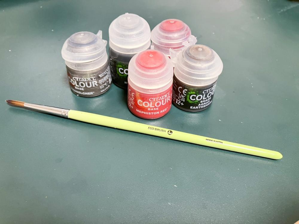 筆塗り模型専用チタン丸筆L