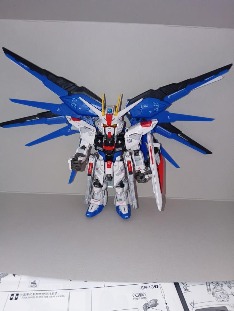 MGSD フリーダムガンダム プラモデル